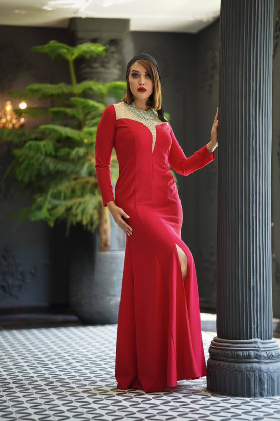 ماکسی مجلسی زنانه لیسا
