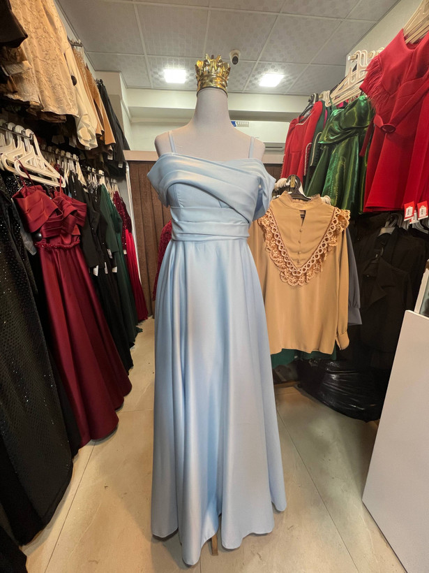 ماکسی مجلسی زنانه و دخترانه ساتن آمریکایی سودا