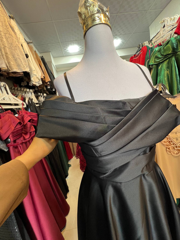 ماکسی مجلسی زنانه و دخترانه ساتن آمریکایی سودا
