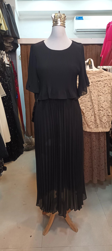 ماکسی زنانه حریر پلیسه